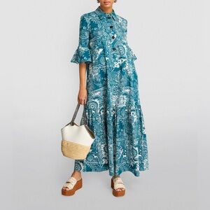 NWT La DoubleJ Artemis Dress in Ionic print XS